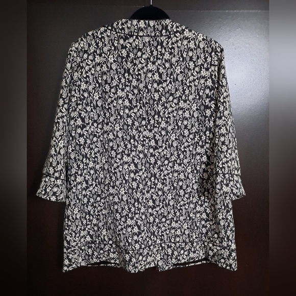 Mario Serrani Floral Print Blazer Jacket - Picture 2 of 12